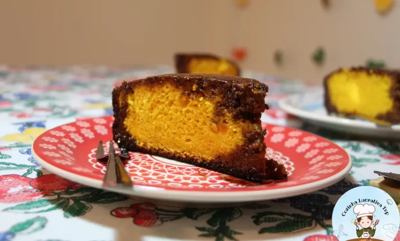 Bolo de Cenoura com Cobertura de Chocolate