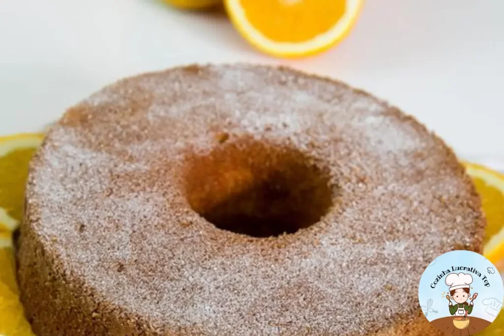 Bolo de laranja sem glúten e sem lactose