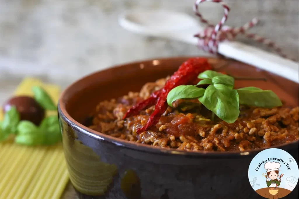 molho para as Panquecas de carne moída