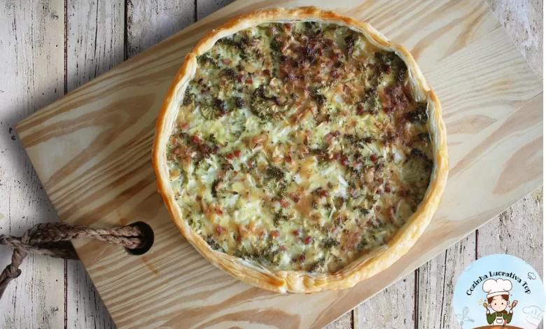 Quiche de Alho Poró