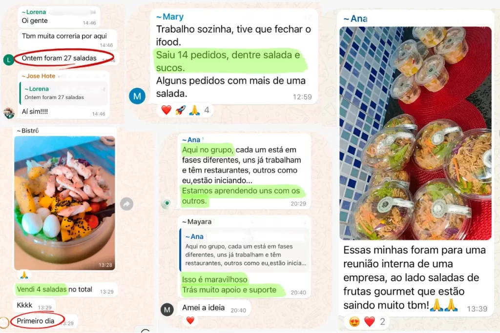 Salada no Pote - O que os alunos estão dizendo do método Salada Lucrativa